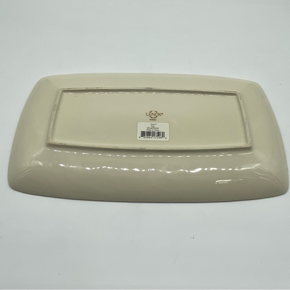 Lenox Cream Rectangular Platter - Picture 2 of 3